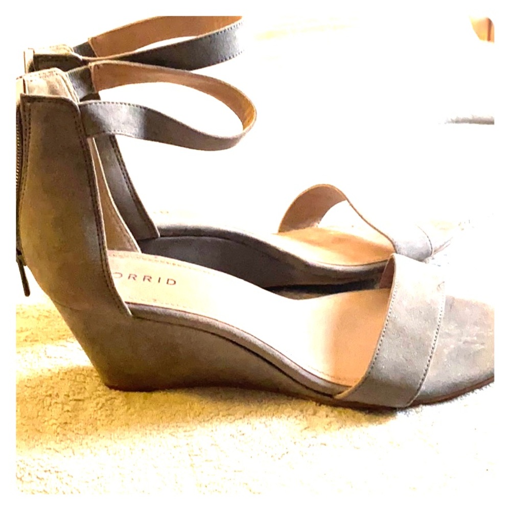 Grey heels